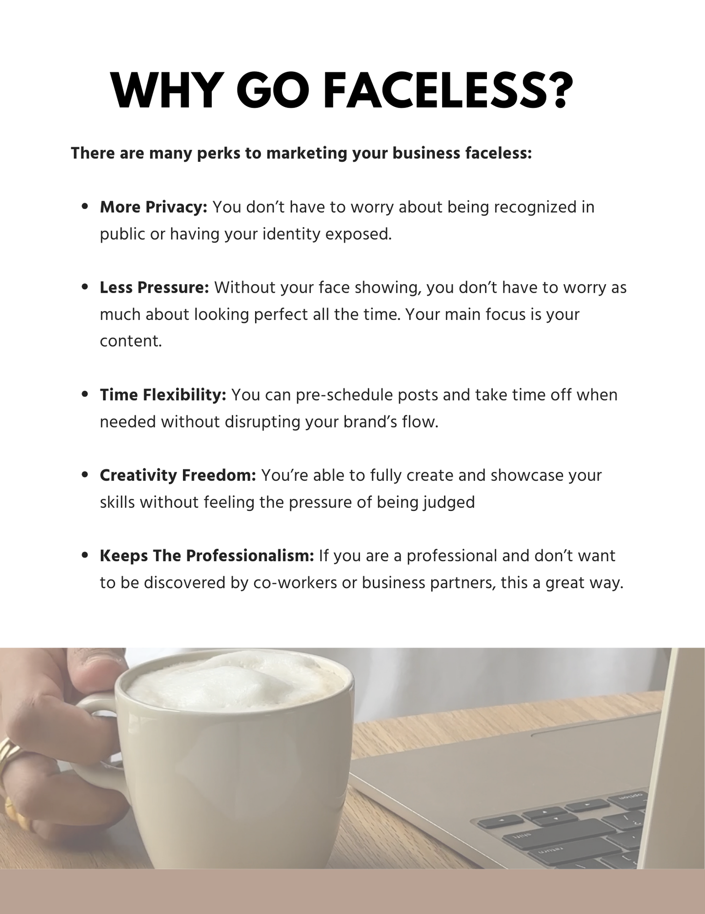 Faceless marketing handbook Ultimate