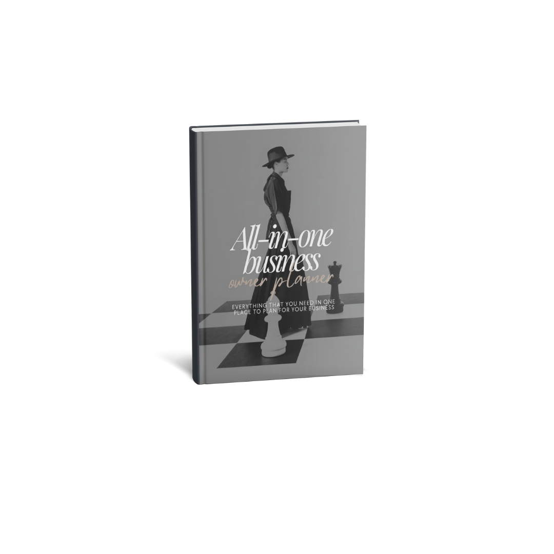 All-in-one business owner planner