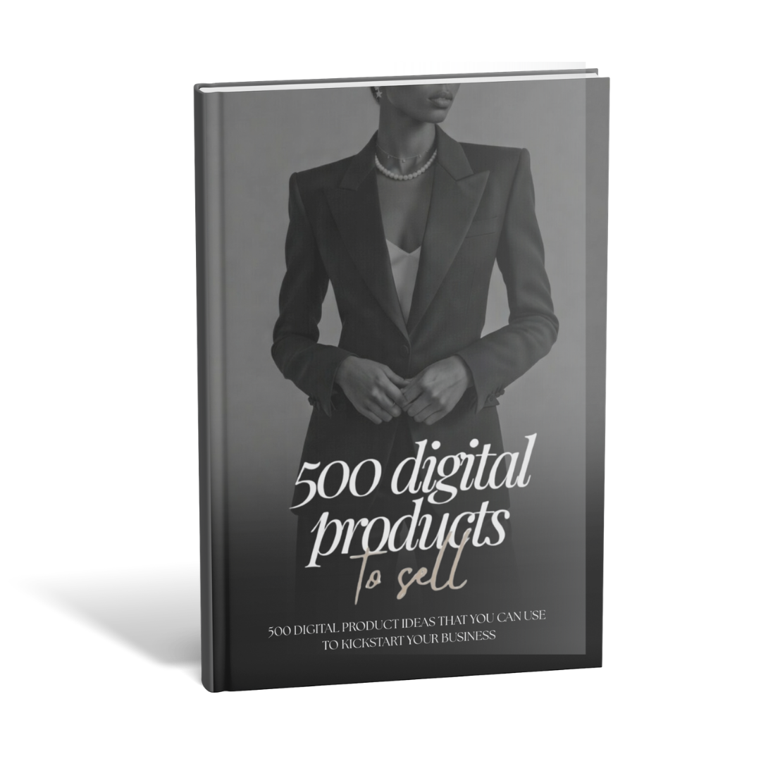 500  Digital products to sell