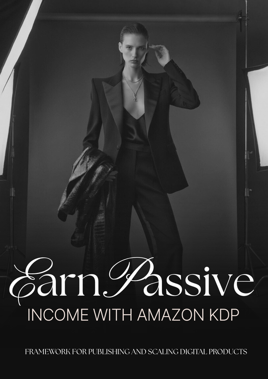 Earn Passive Income With  Amazon KDP