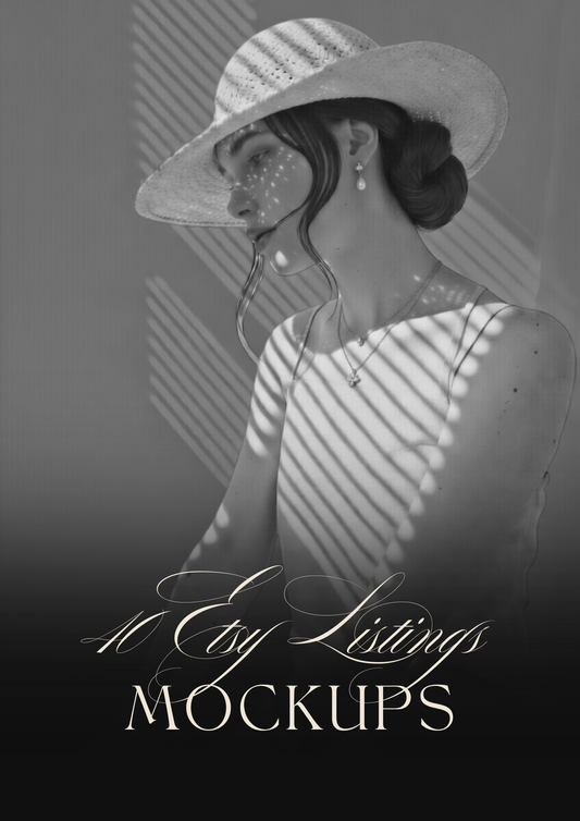 40 Etsy Listing Mockups
